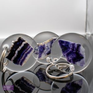 Blue John Keyring