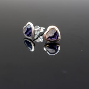 Blue John Stud Earrings