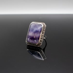 Statement Oblong Ring Size O