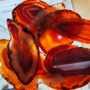 Red/Brown Agate Slice
