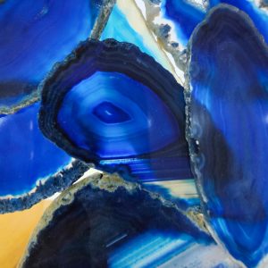 Blue Agate Slice