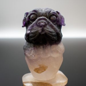 #20 - 'Treak Cliff Blue Vein' - Blue John Pug Dog
