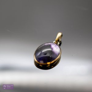 Medium Oval 9ct Gold Pendant