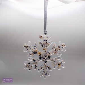 Blue John snowflake