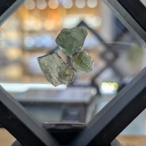 Framed Moldavite 2g