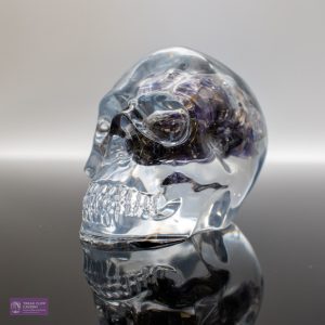 Medium Blue John Stone skull